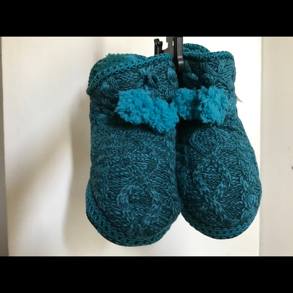 Blue Slippers
